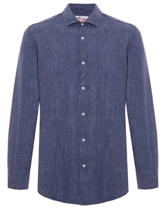 Рубашка Slim Fit льняная Mc2 saint barth