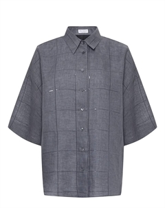Рубашка льняная Brunello cucinelli