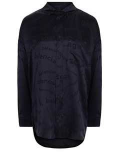 Рубашка шелковая Balenciaga