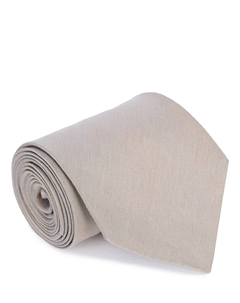 Галстук из шелка и льна Hugo