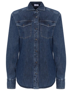 Рубашка джинсовая Brunello cucinelli