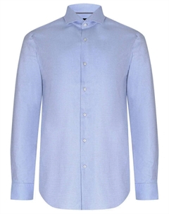 Рубашка Slim Fit шерстяная Boss