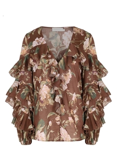 Блуза хлопковая Zimmermann