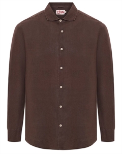 Рубашка Slim Fit льняная Mc2 saint barth