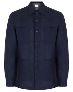 Рубашка Regular Fit льняная Brunello cucinelli