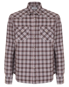 Рубашка Regular Fit хлопковая Canali