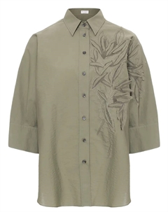 Рубашка хлопковая Brunello cucinelli