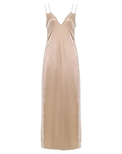 Сорочка шелковая с кружевом C.alla