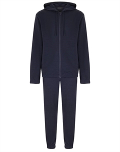 Костюм из шерсти и хлопка Boss