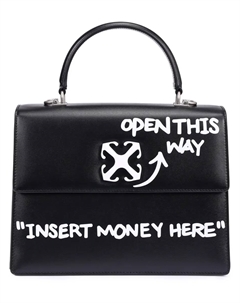 Сумка кожаная Jitney 1.4 Off-white