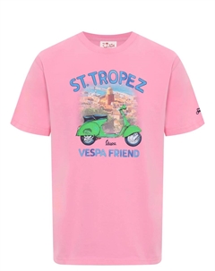 Футболка хлопковая Mc2 saint barth