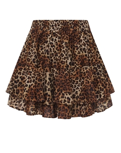 Юбка из хлопка и шелка Mc2 saint barth