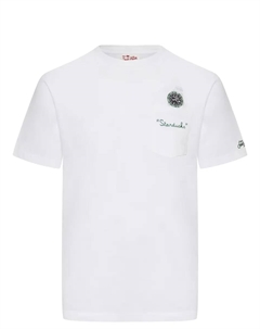 Футболка хлопковая Mc2 saint barth