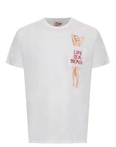 Футболка льняная Mc2 saint barth