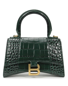 Сумка кожаная Hourglass Balenciaga