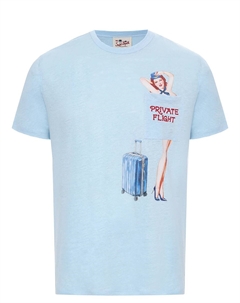 Футболка льняная Mc2 saint barth