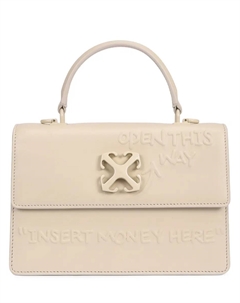 Сумка кожаная Jitney 1.4 Off-white