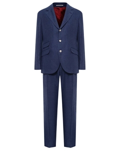 Костюм изо льна и шерсти Brunello cucinelli