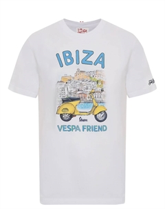 Футболка хлопковая Mc2 saint barth