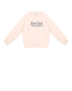 Толстовка хлопковая на флисе Sporty & rich