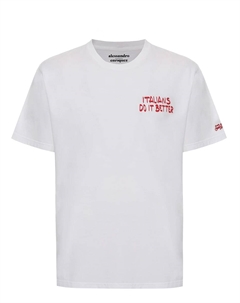 Футболка хлопковая Mc2 saint barth