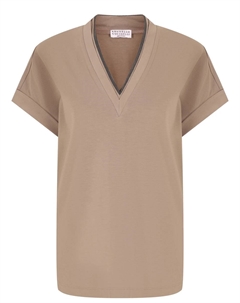 Футболка хлопковая Brunello cucinelli