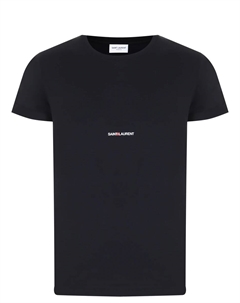 Футболка хлопковая Saint laurent