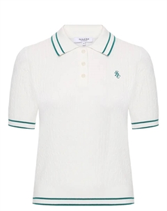 Поло из вискозы Sporty & rich
