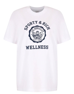 Футболка хлопковая Sporty & rich