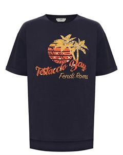 Футболка хлопковая Fendi