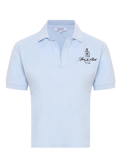 Поло хлопковое Sporty & rich