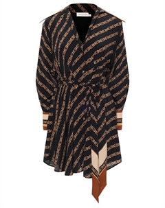 Платье из вискозы и шелка Zimmermann