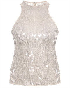 Топ с пайетками David koma