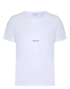 Футболка хлопковая Saint laurent