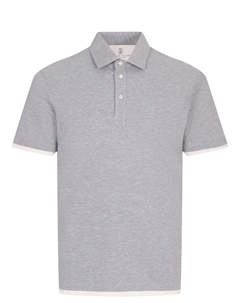 Поло хлопковое Brunello cucinelli