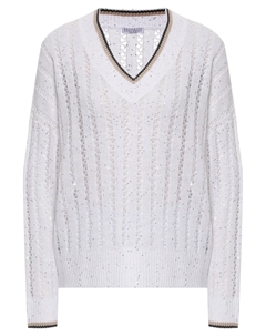 Пуловер льняной Brunello cucinelli