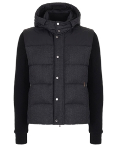 Пуховик комбинированный Moorer