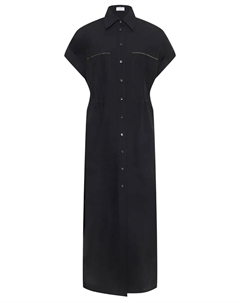 Платье хлопковое Brunello cucinelli
