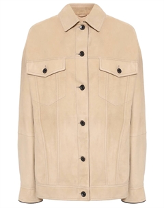 Куртка замшевая Brunello cucinelli