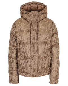 Пуховик стеганый Fendi