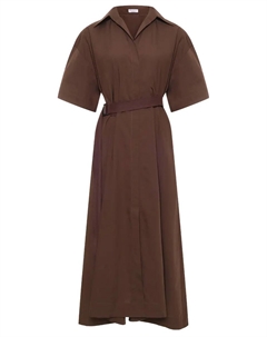 Платье хлопковое Brunello cucinelli