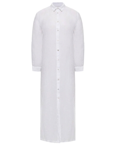 Платье-рубашка льняное 120% lino