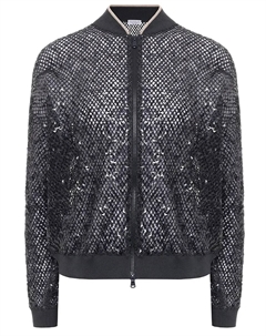 Бомбер ажурный Brunello cucinelli