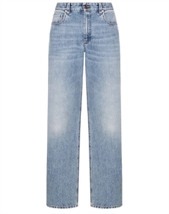 Джинсы хлопковые Brunello cucinelli