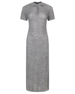 Платье с кристаллами David koma