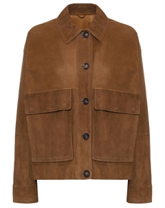 Куртка замшевая Brunello cucinelli