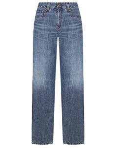 Джинсы хлопковые Brunello cucinelli