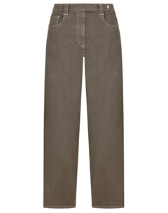 Джинсы хлопковые Brunello cucinelli