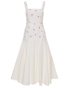 Платье изо льна и хлопка Roseville