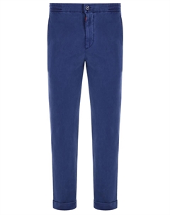 Брюки с подворотами Kiton